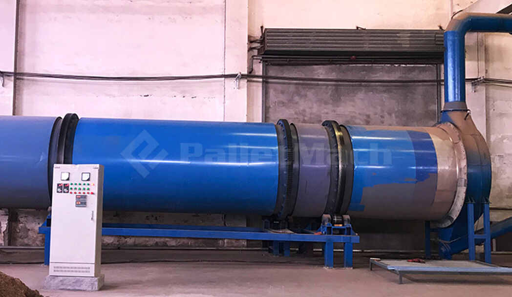 Wood Chips Sawdust Drum Dryer Machine