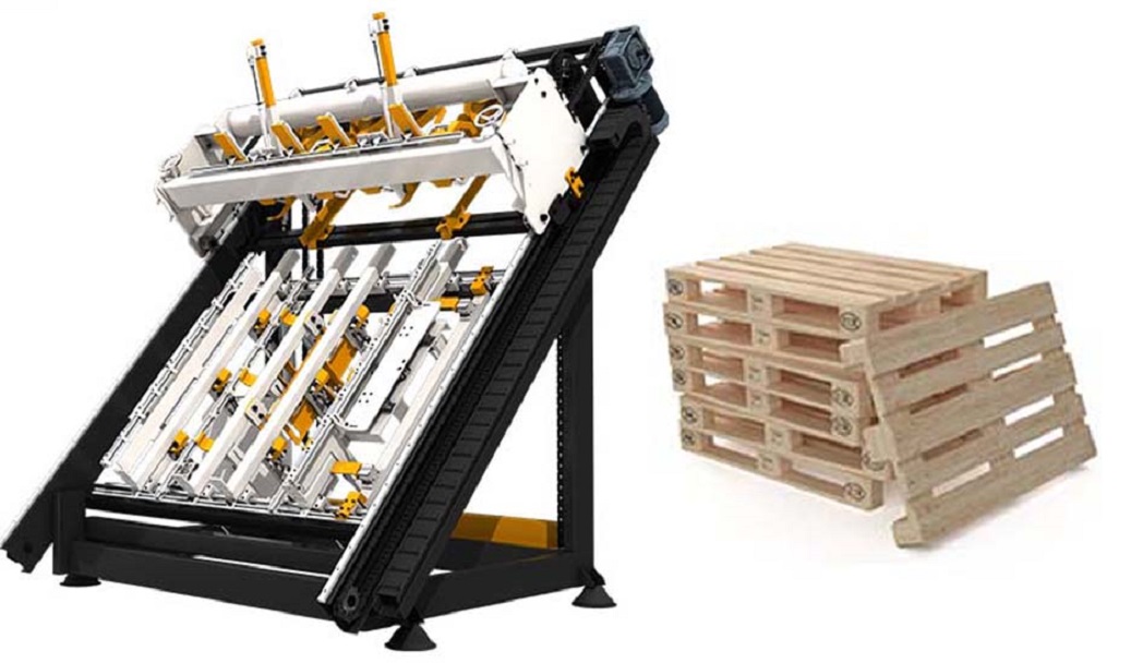 Wooden Pallet Nailing Machine